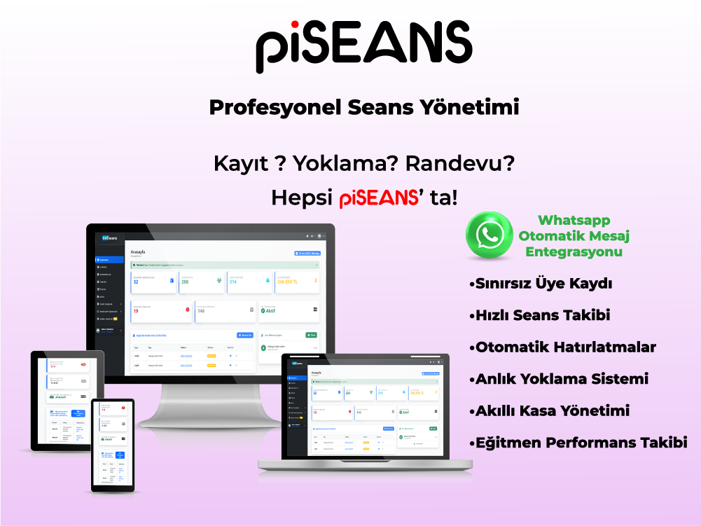 piSEANS - Profesyonel Seans Yönetim Sistemi